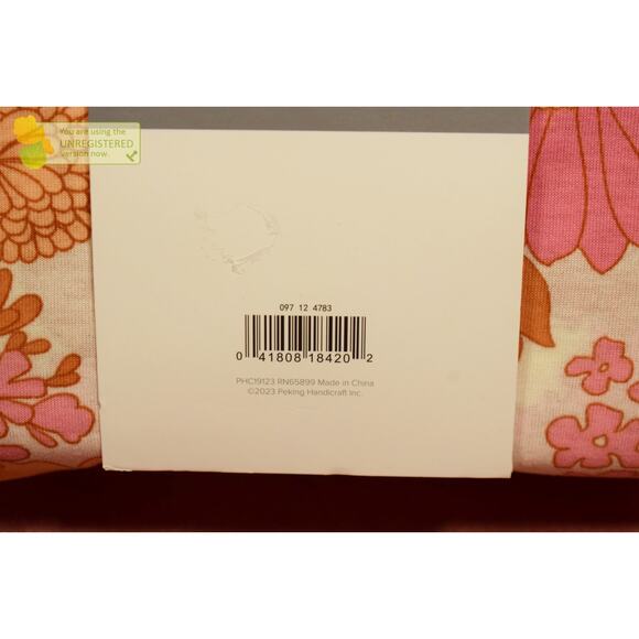 Makers Collective Teen Twin Floral Print Jersey Sheet Set* - Picture 7 of 7